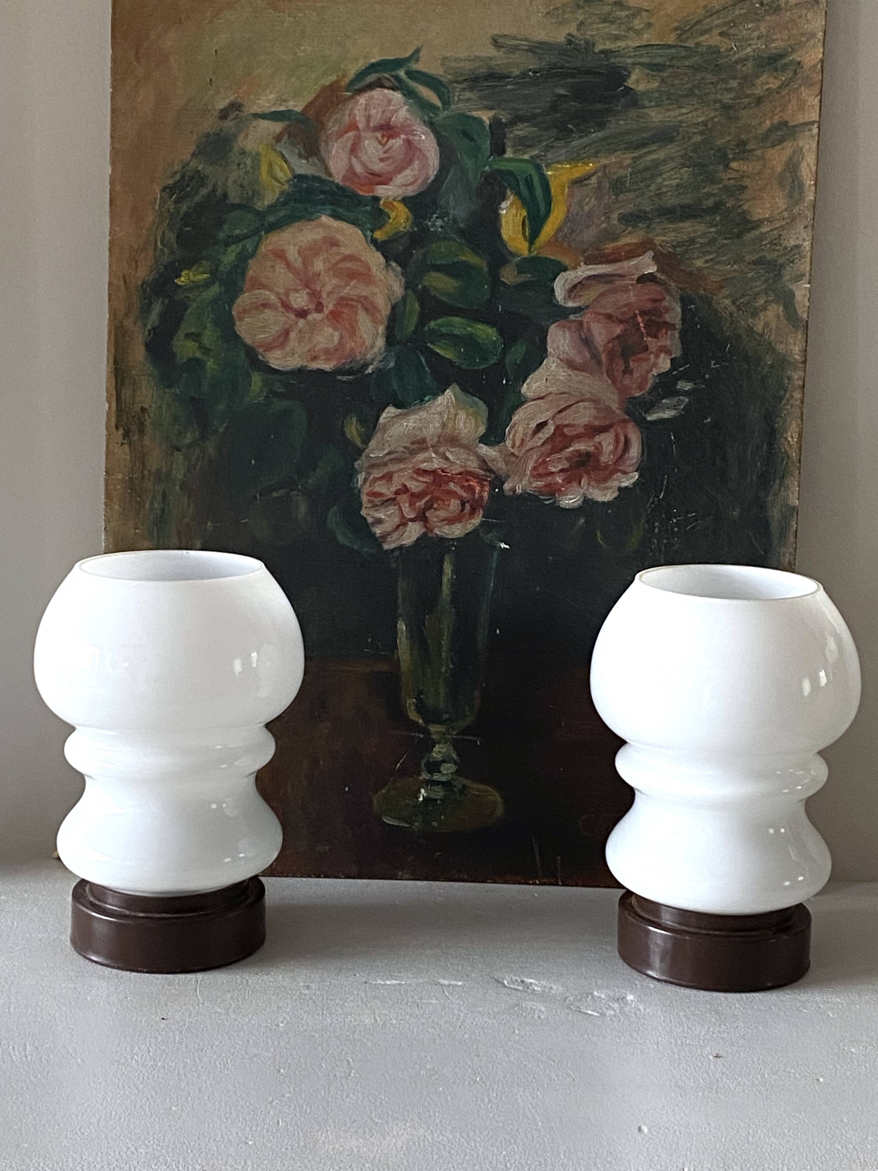 Pair of 1970s lamps
