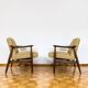 Kvadrat Customizable Pair Of Restored Mid Century Armchairs, 1960s
