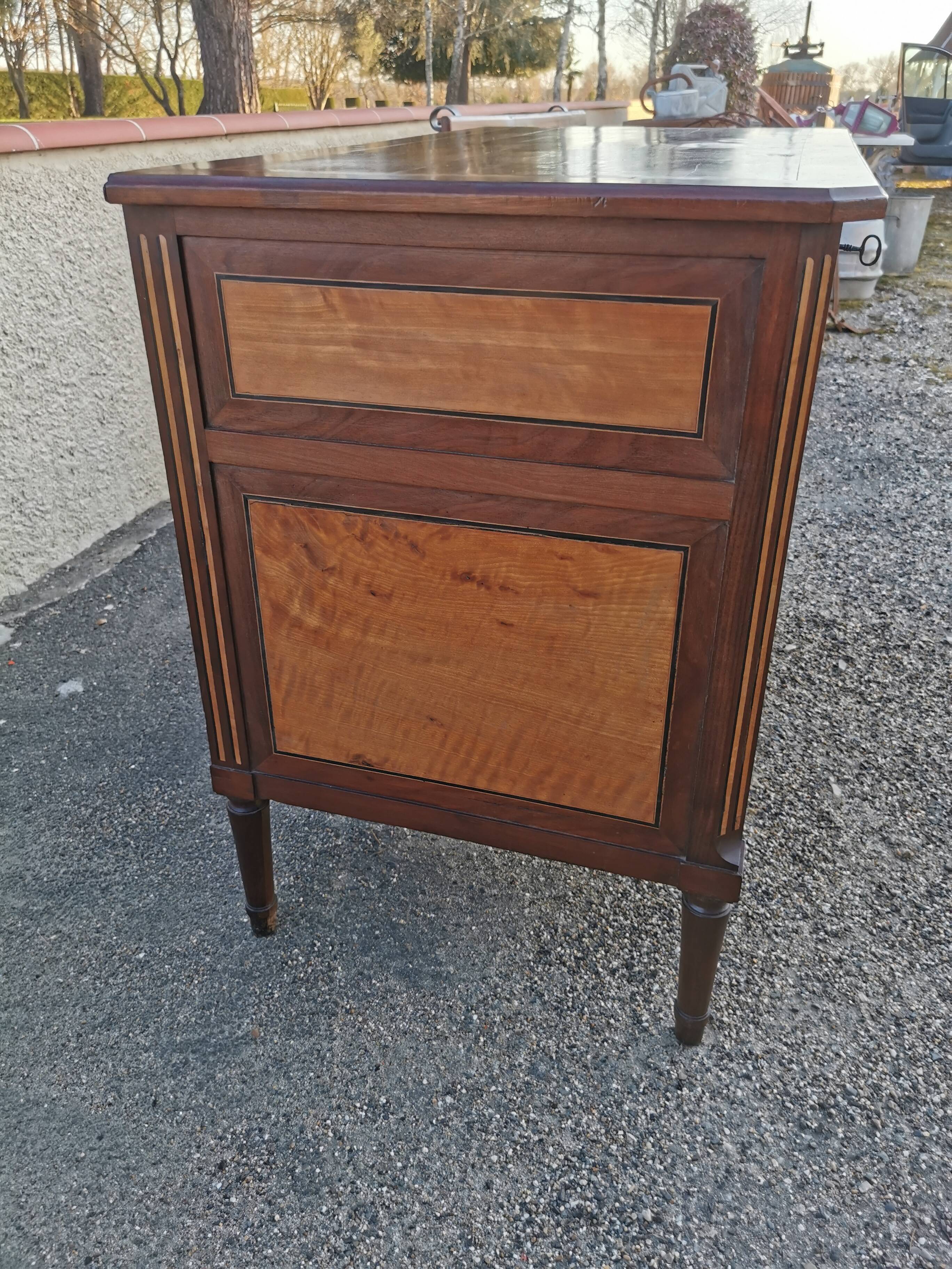Louis XVI style chest of drawers