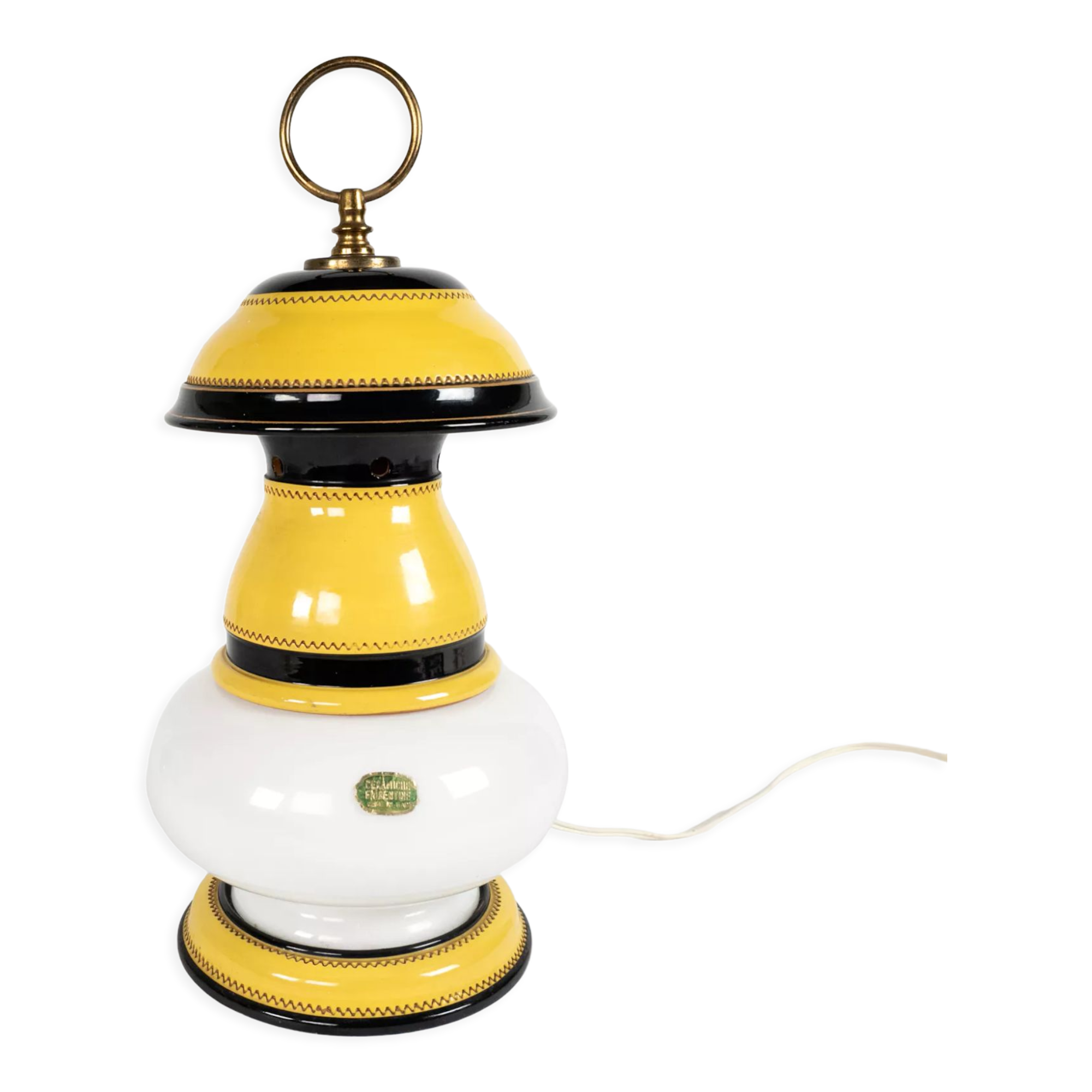 Table lamp by Ceramiche Fiorentine Italy 1960's