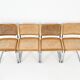 Set of 4 Dining Chairs Style B32 by Marcel Breuer