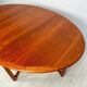 1960s Vintage Gate-leg Teak Danish Dining Table by Niels Koefoed