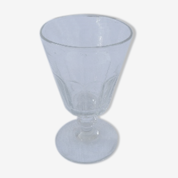 Verre à vin XIXème siècle soufflé épais forme évasée