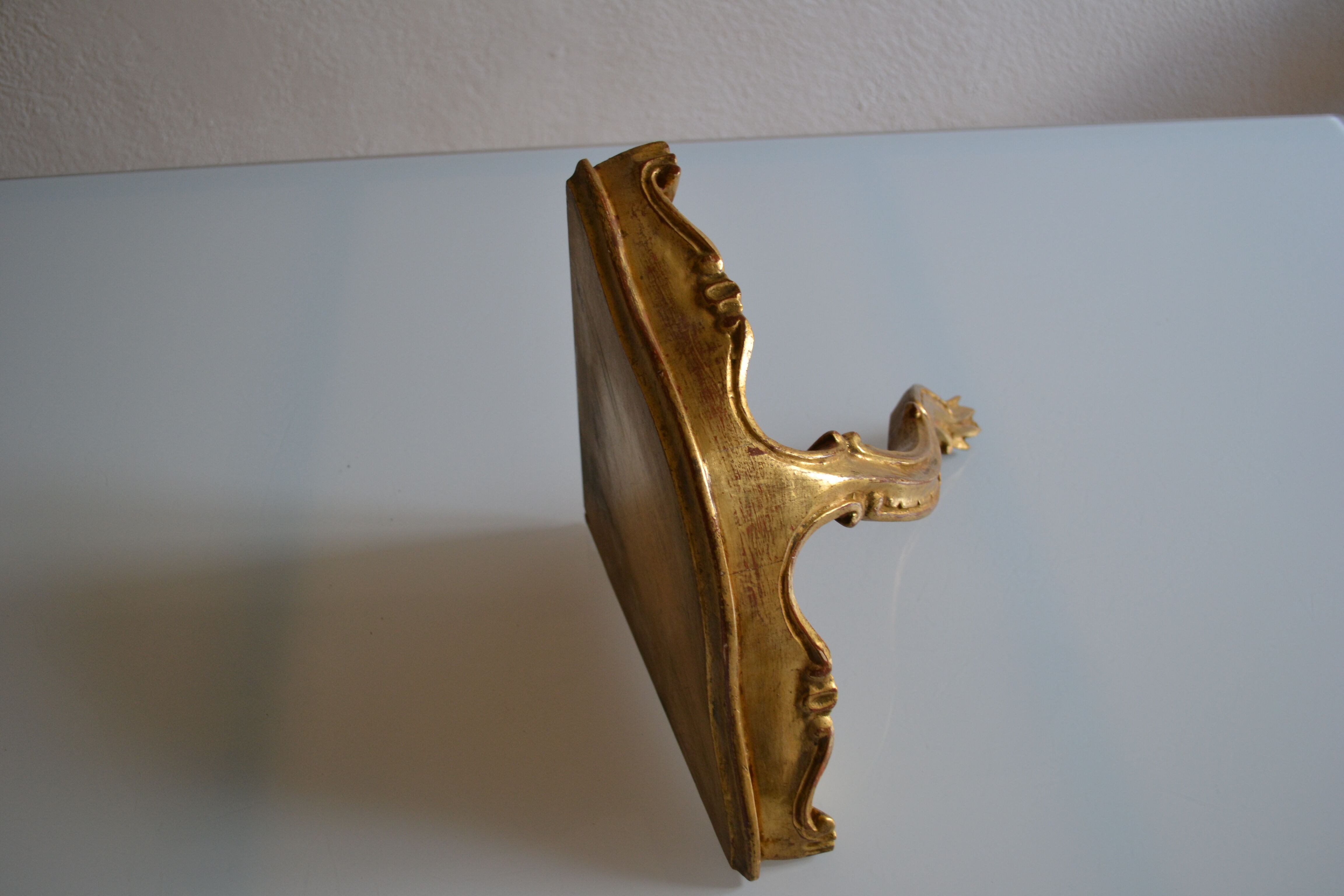 Baroque style corner console