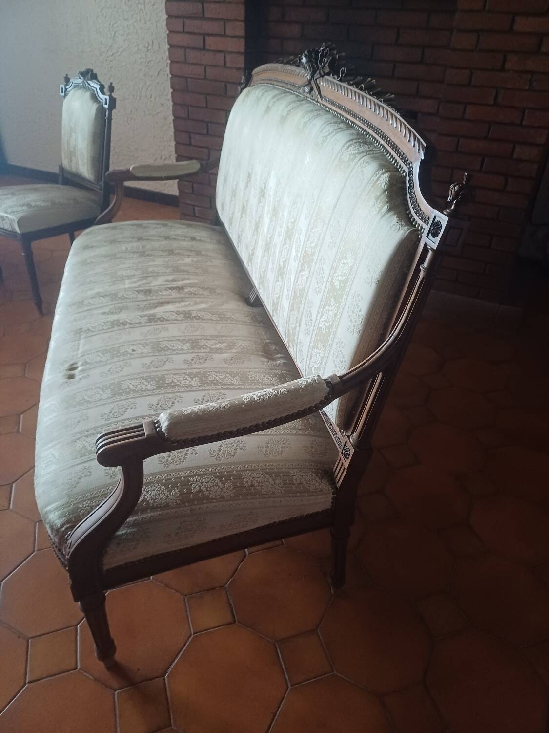 Louis XVI style living room