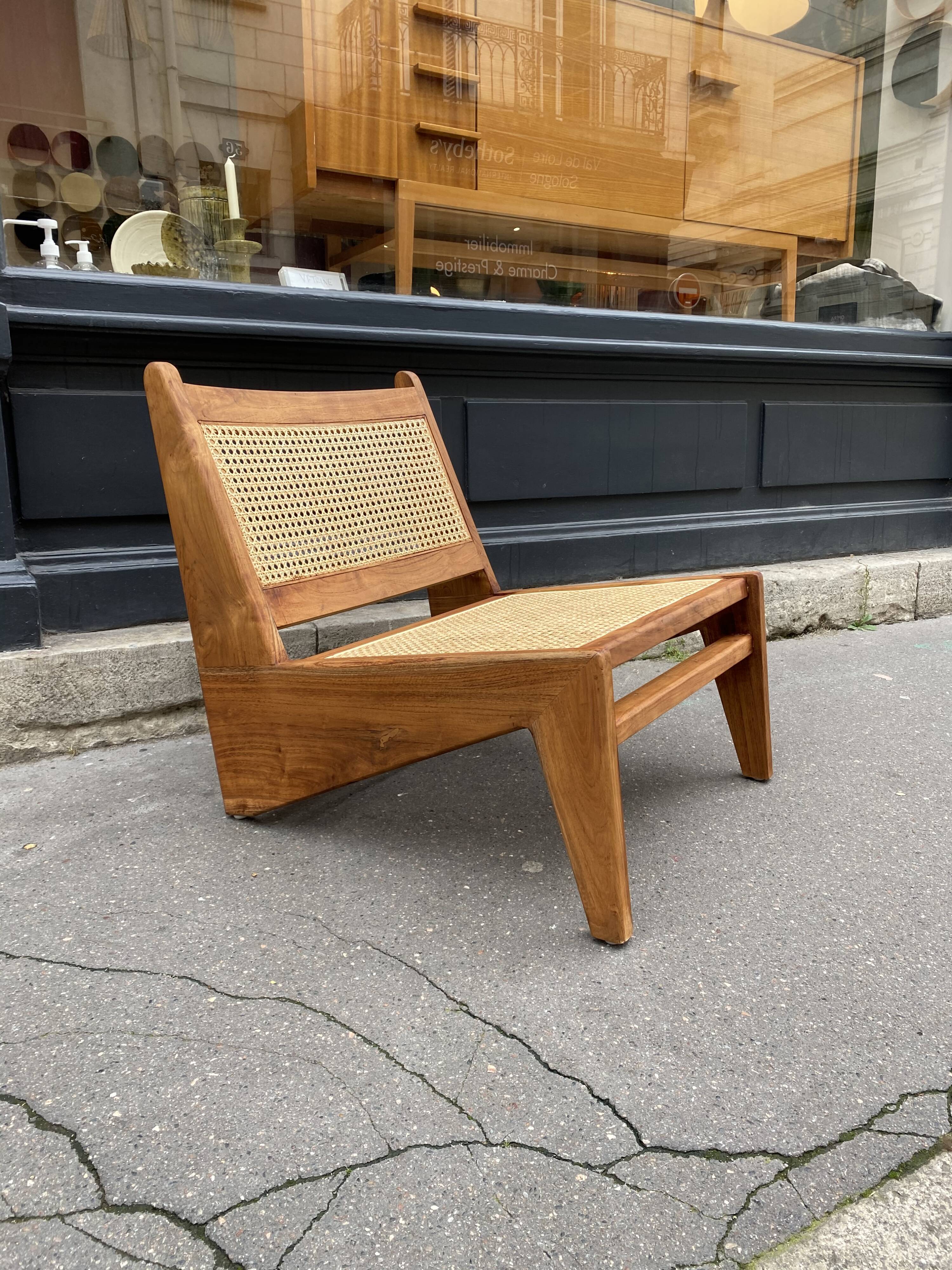 Teck and canning low chair