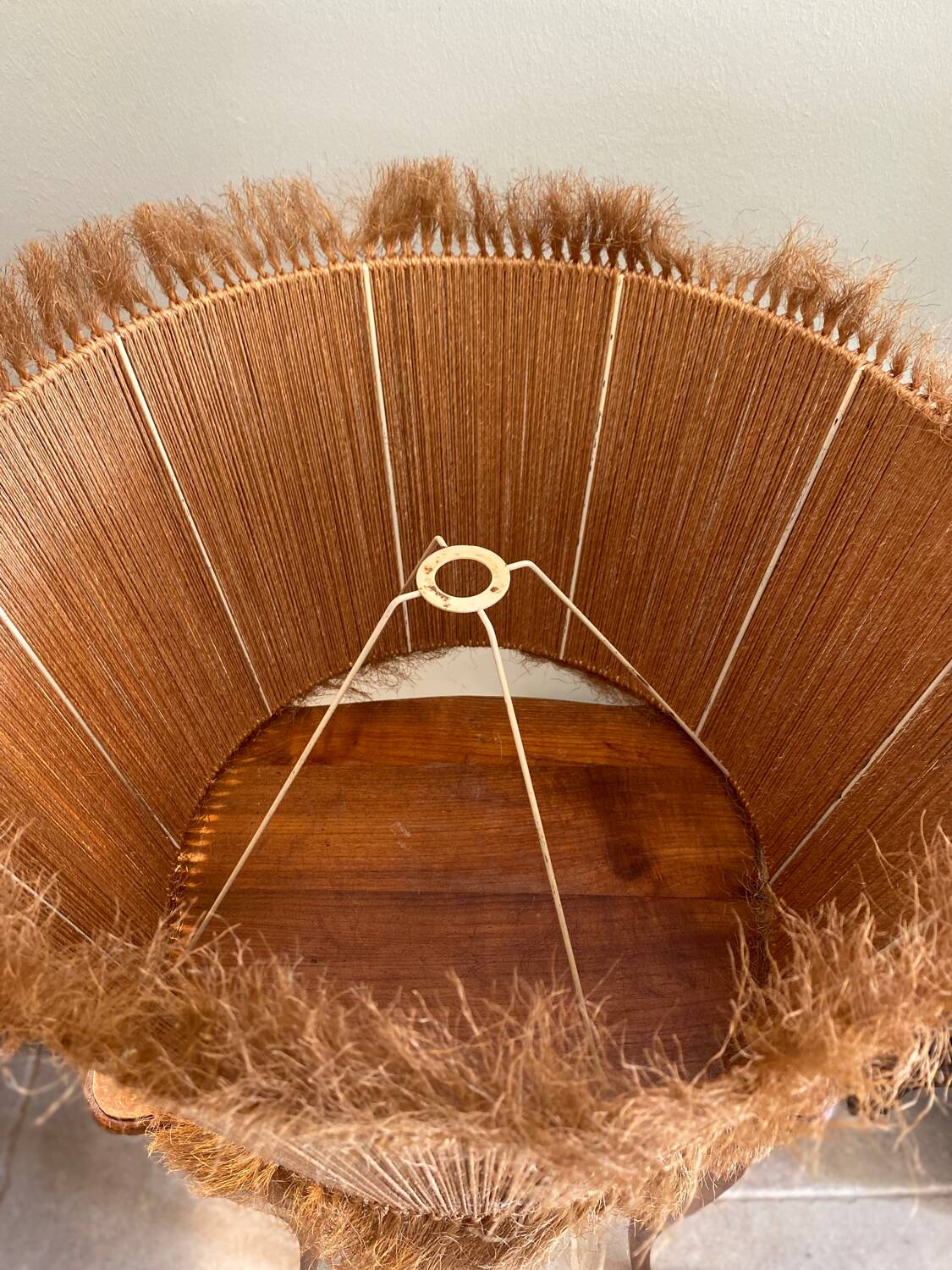 Large vintage lampshade