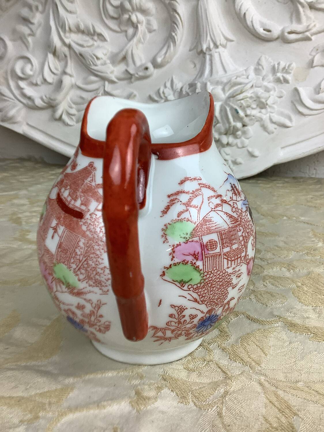 Antique Japanese porcelain cream jug