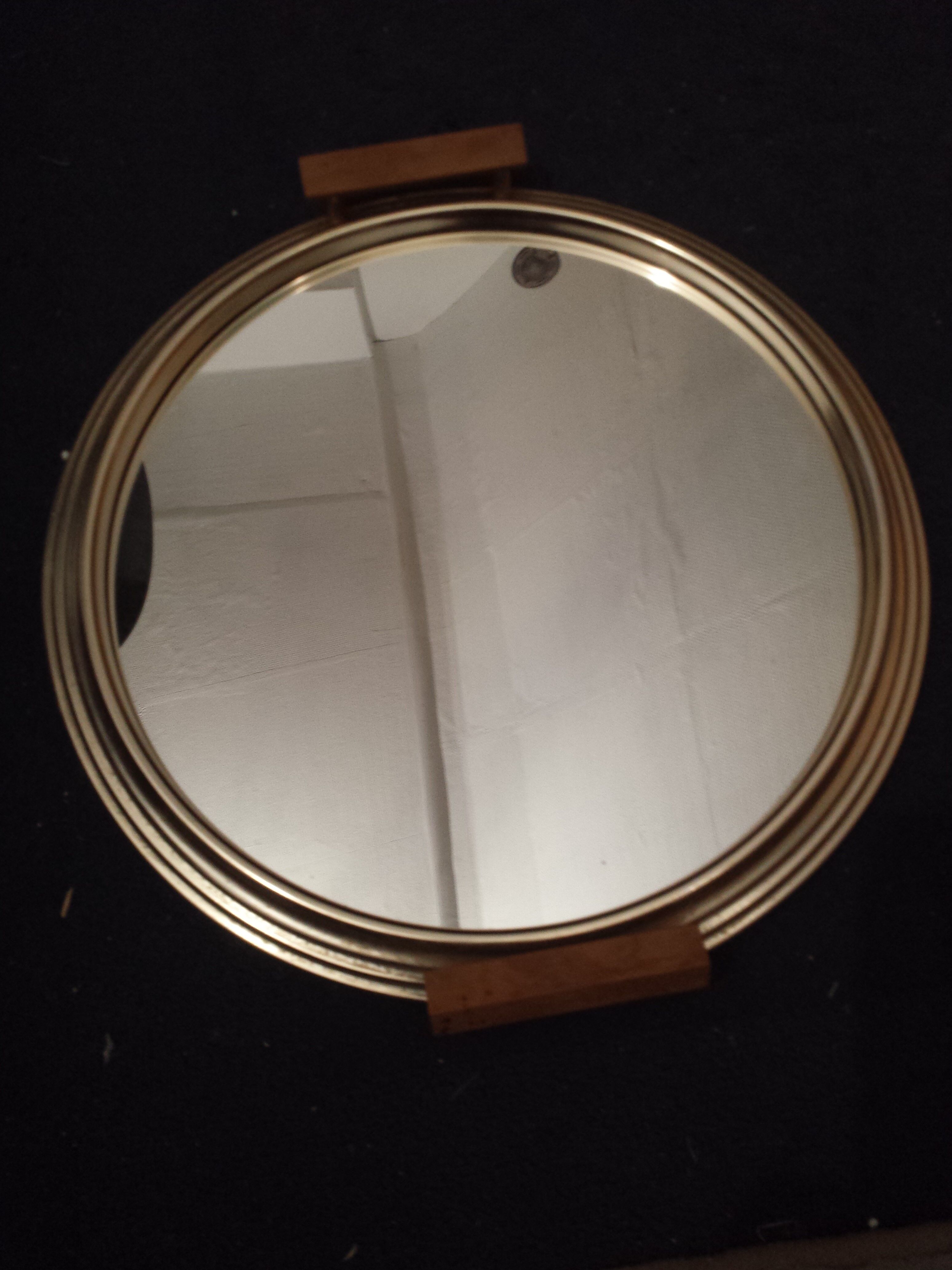Vintage mirror tray
