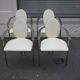 Belgochrom white chairs