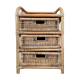 Rattan and wicker dresser
