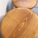 Stool industrial metal signed designer Pezon