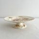 Low polychrome ironstone compote dish "Poppy" KG Lunéville