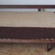 Sofa modular 70's table low seat/bed