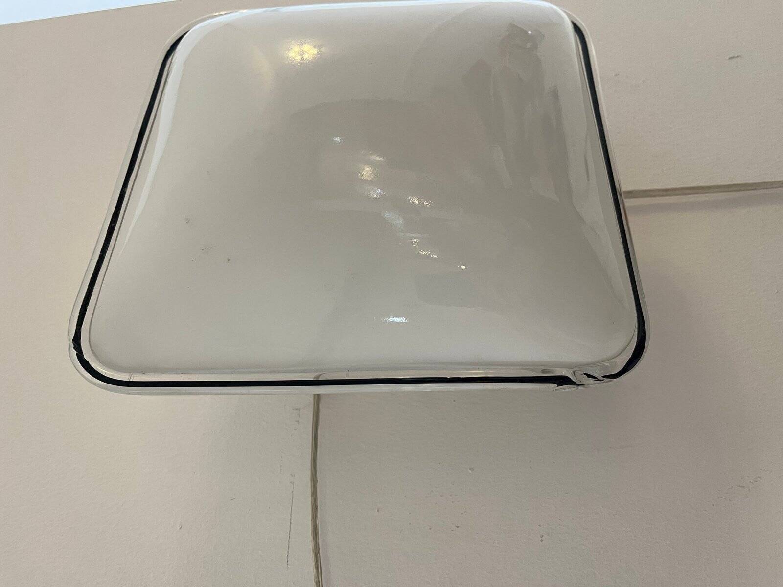 Appliques murales vintage Murano, années 1960, ensemble de 2