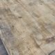 Louis Philippe style 1900s bistro farmhouse table with swivel legs