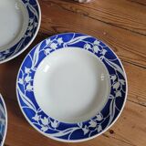 Three Badonviller soup plates