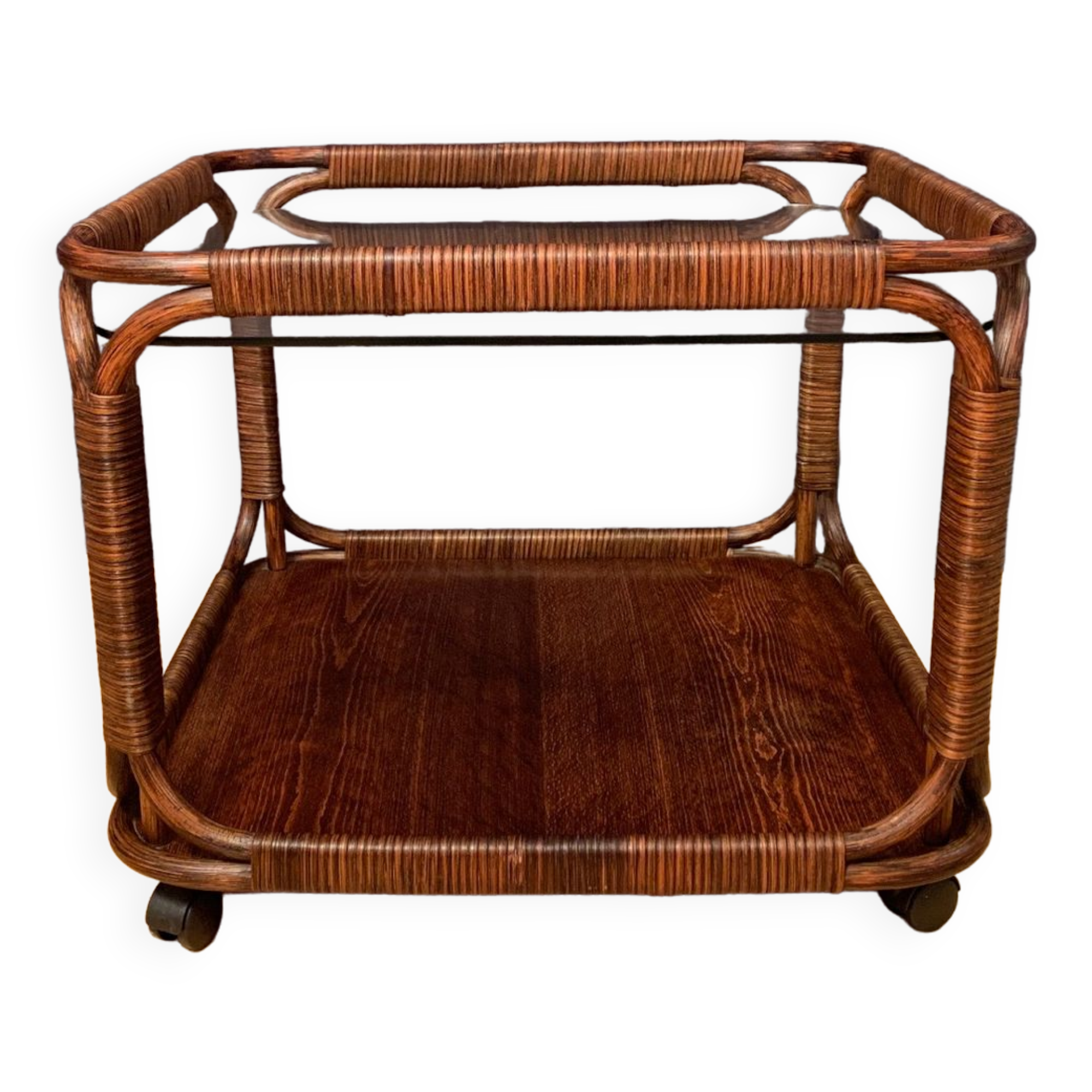 Mobile coffee table, Italy, 1970s