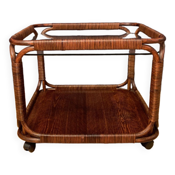 Mobile coffee table, Italy, 1970s