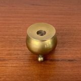 Traditional Swedish Candle Holder in Modern Brass from the Mid-Century, 1960s