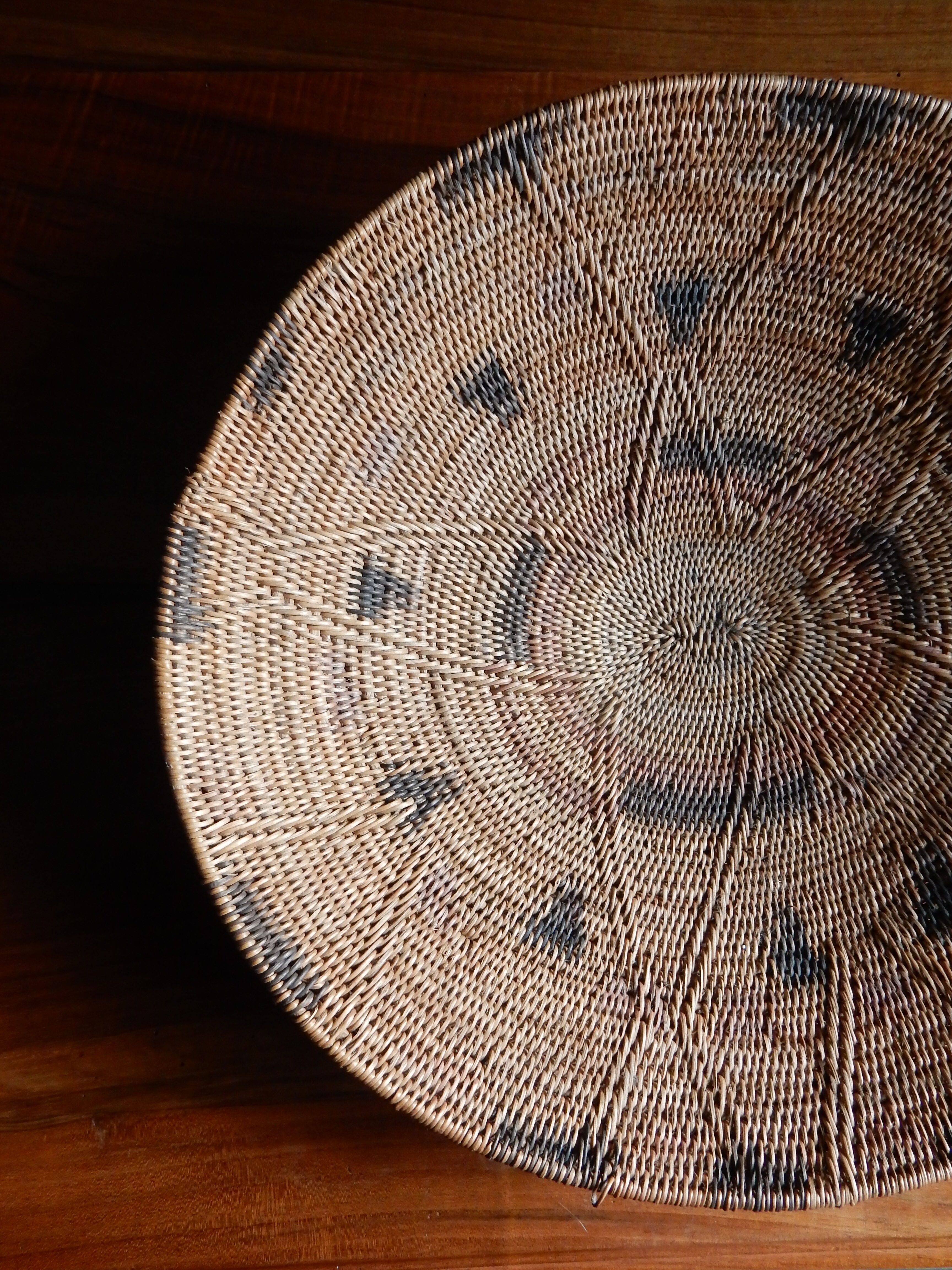 Ancient Makenge basket from Zambia