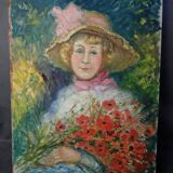 Georges Regnault (1898-1979) - Oil on canvas - Signed - Portrait - 20th century