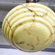 Art Deco Opaline Glass Ceiling Lamp, 1920s–1930s