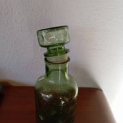 Round relief carafe from the 70s