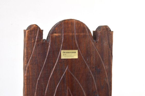 Chaise haute espagnole d'Ormecasa avec Jésus et les Apôtres, années 1970.