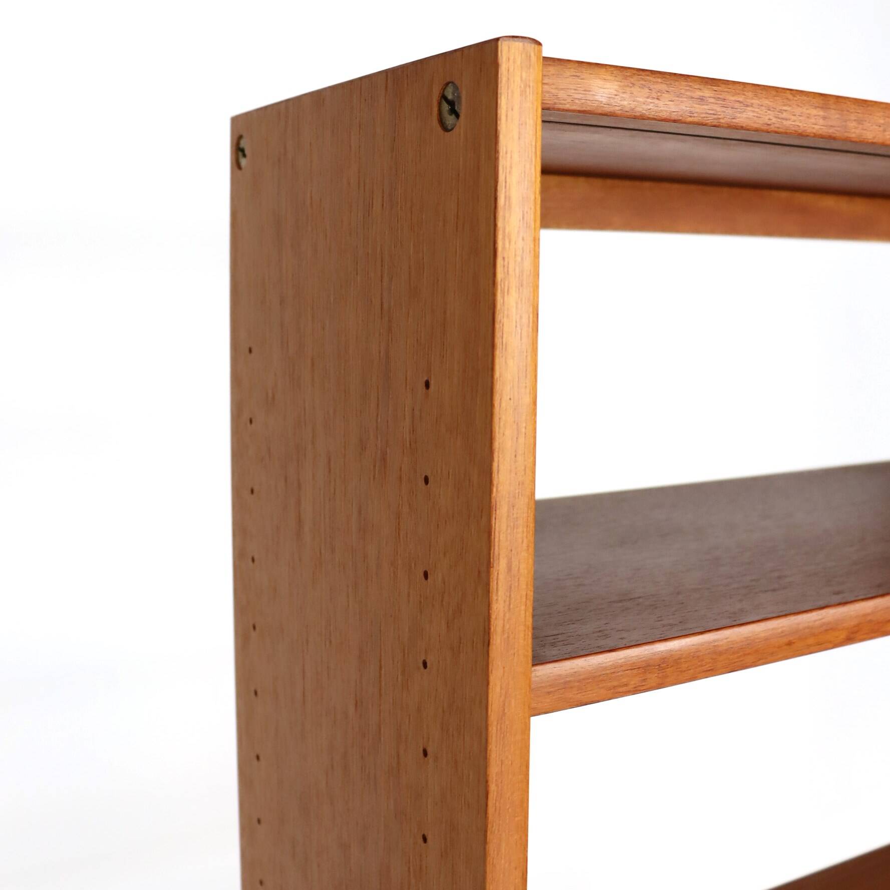 Pair of Scandinavian teak bookcases from the 60s