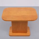 Table basse Art Déco en bois d'érable années 1920 Hollande