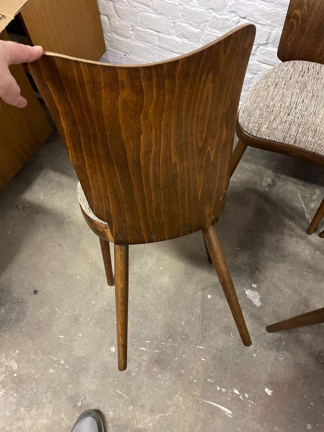 Vintage wooden chairs