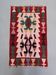 Vintage Turkish mini kilim 57x94 cm wool small kelim runner, shabby chic 2564