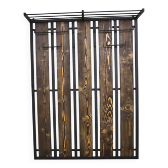Vintage Wall Coat Rack, 1970s
