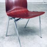 Mid-Century Design Stacking Chairs by Elmar Flötotto for Pagholz, Germany, 1960s, Set of 12