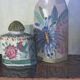 Painting bouquet of flowers Art Deco