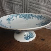 Standing dish 1900 Iron Earth service Anemone