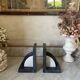 Art Deco marble bookends