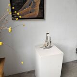 Stainless steel boat from the 1980s.