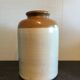Pot en grès bicolore vernissé, Melling pottery