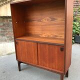 Scandinavian bookcase in teak around 1960