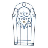 Old wrought iron gate