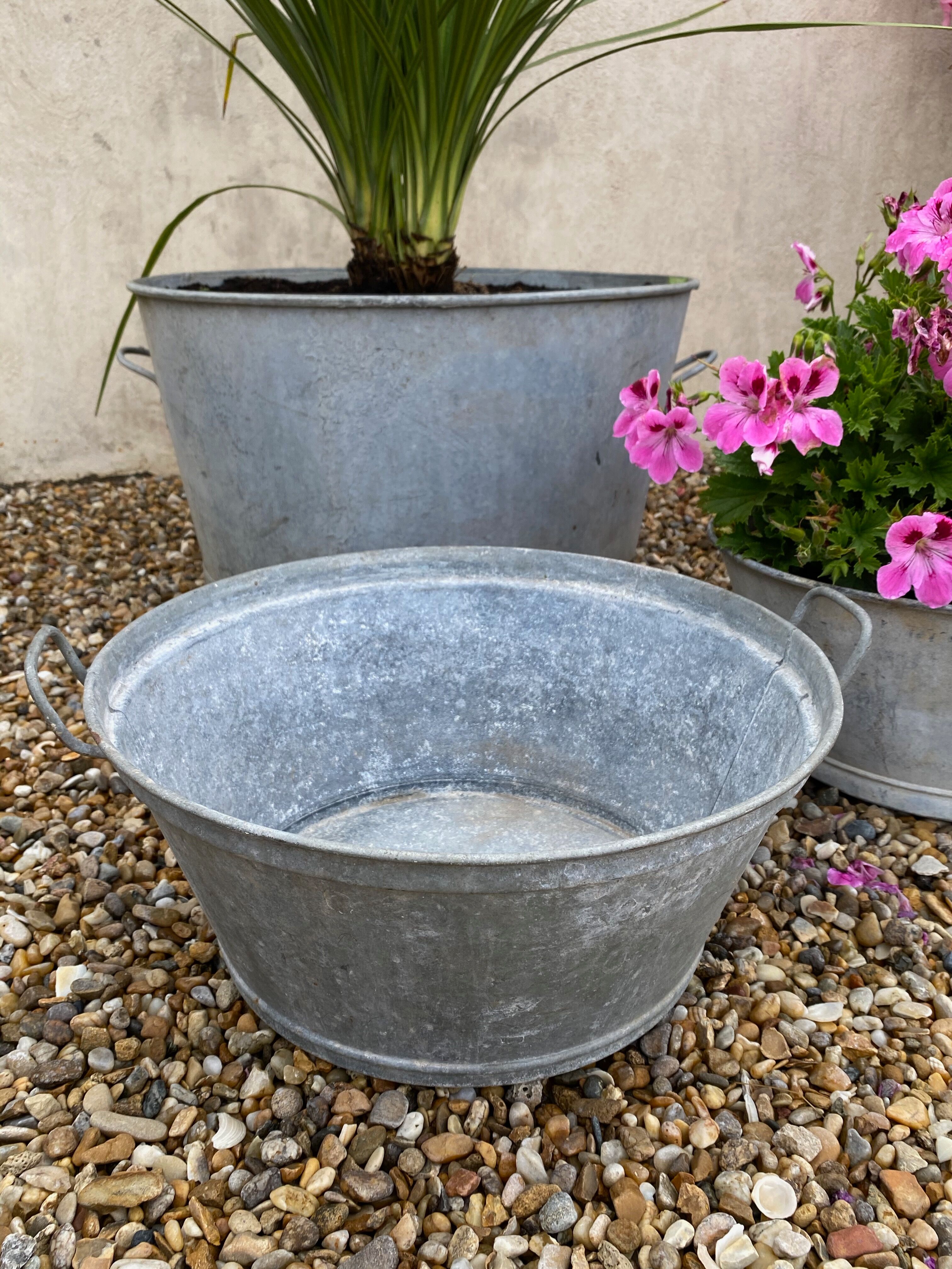 Bassine en zinc