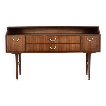 Buffet Meredew en teck et laiton des années 50. Style vintage moderne / danois.