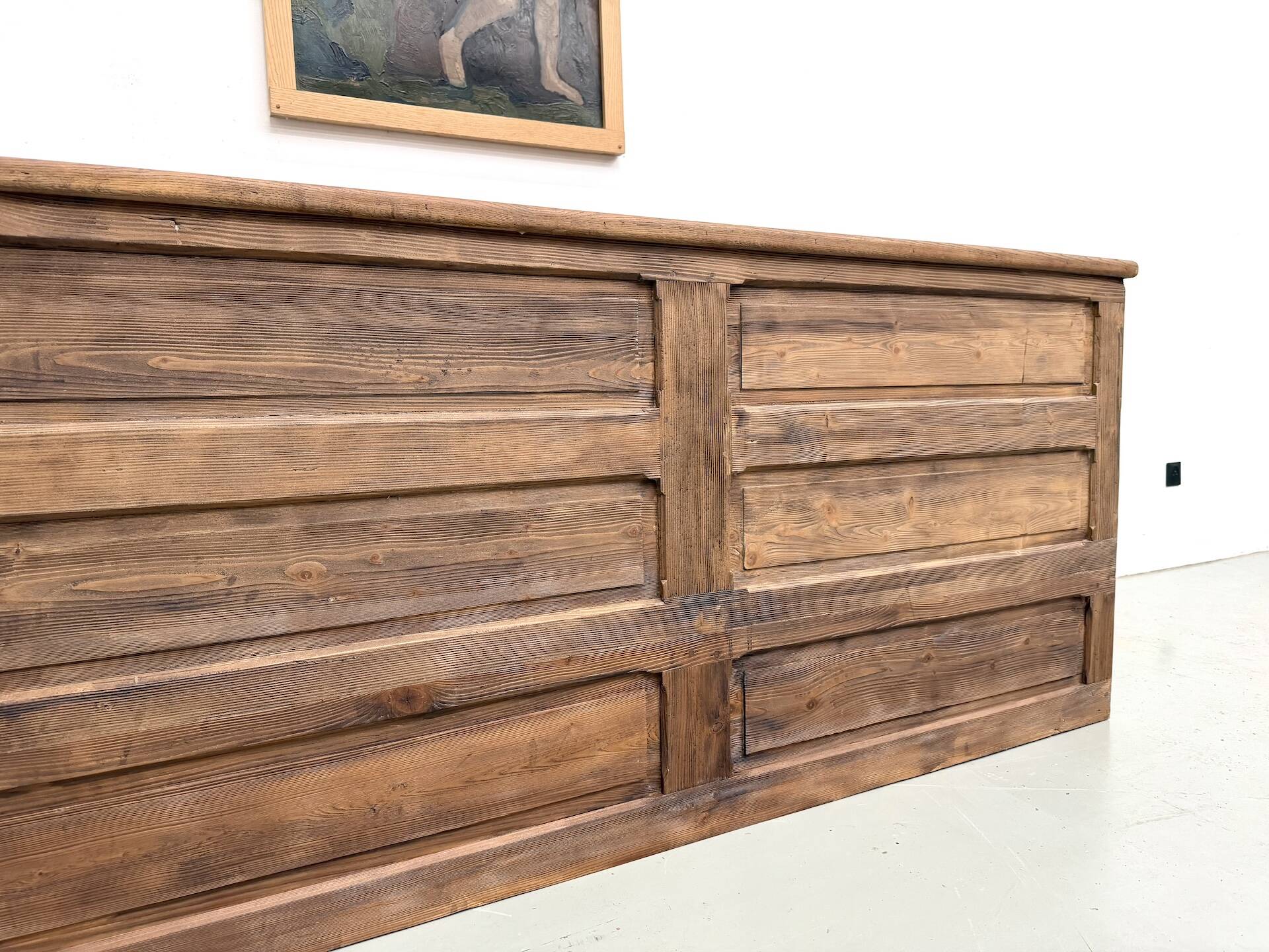 Pine workbench circa 1950