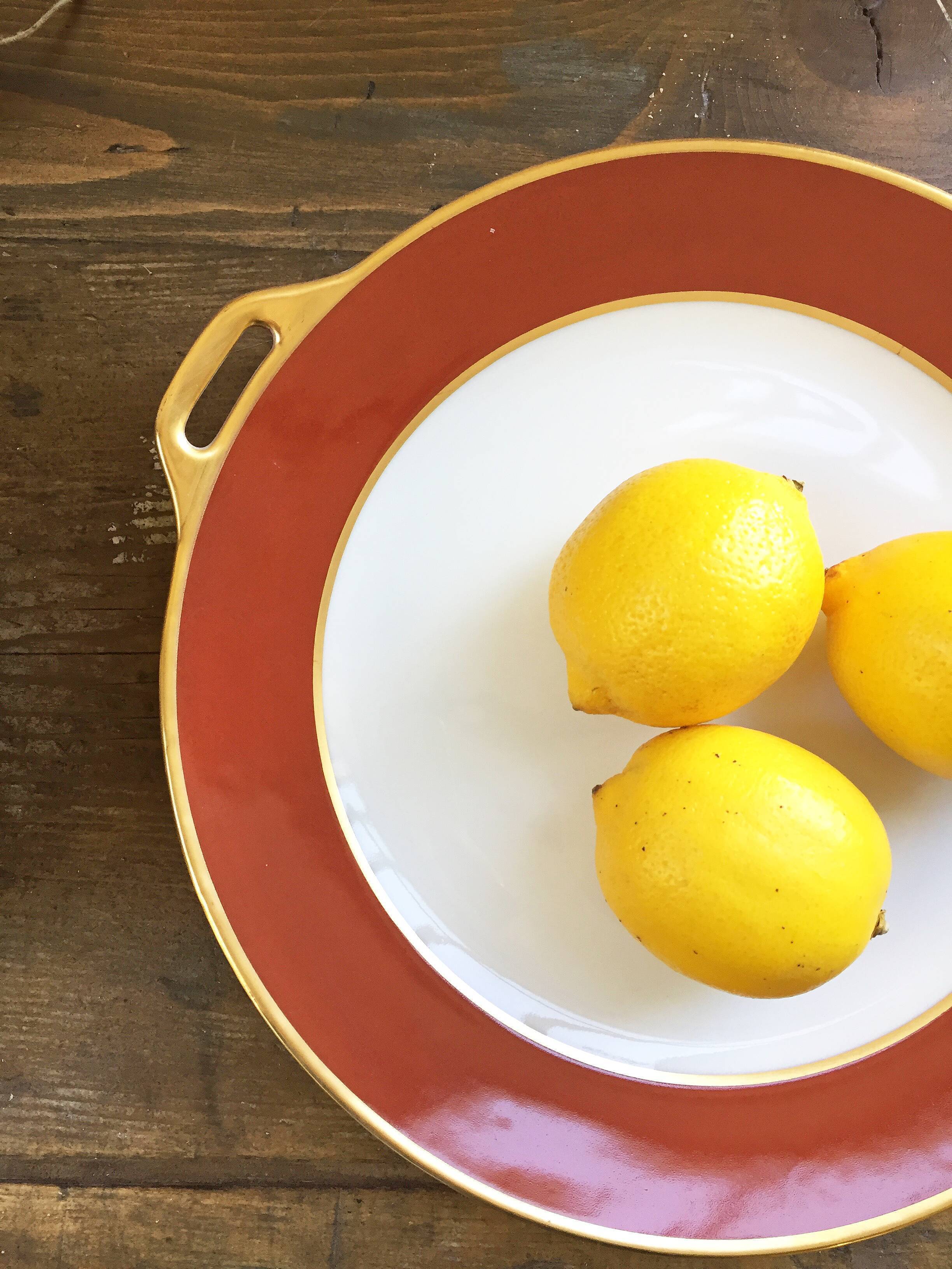 Set plates and coffee Limoges Taourel
