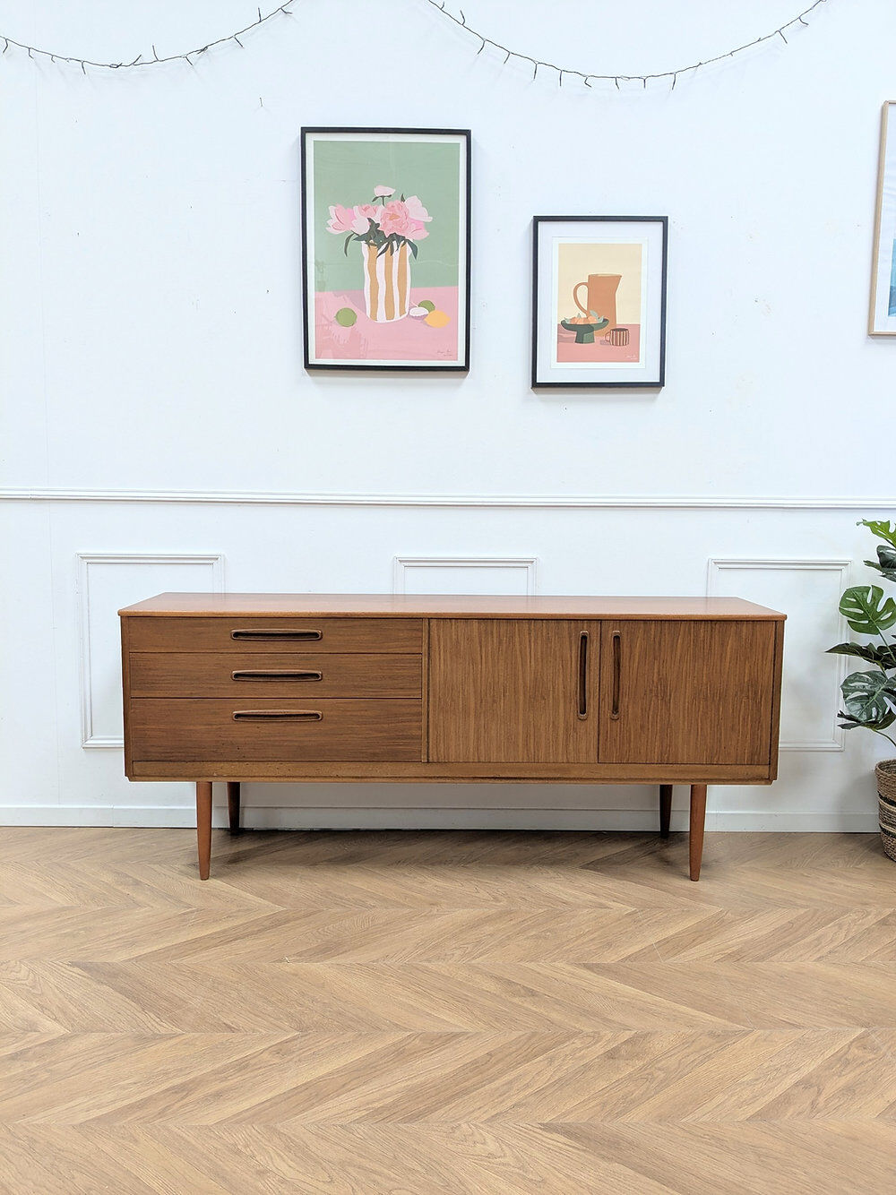 Vintage Scandinavian sideboard