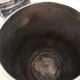 Antique Art Deco silver-plated milk jug - handle to be restored