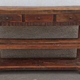 Old wooden console