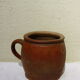 Sandstone pot with handle